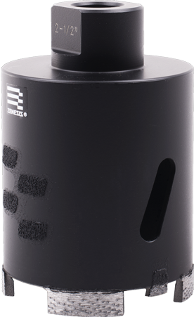 Zenesis Black Core Bit ZDGUL062B3 Diamond Tool Store 2 1/2"