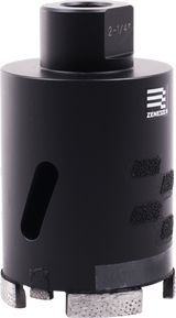 Zenesis Black Core Bit ZDGUL057B3 Diamond Tool Store 2 1/4"