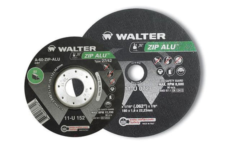 ZIP ALU Cut-Off Wheels - Pack of 25 Walter Surface Technologies