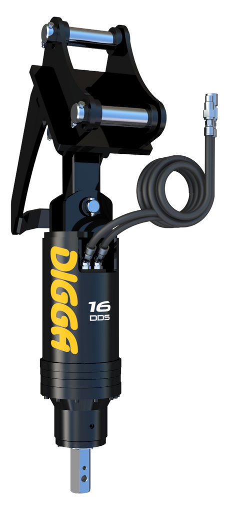 Digga Heavy-Duty Auger Drives for 13-16T Excavators Digga
