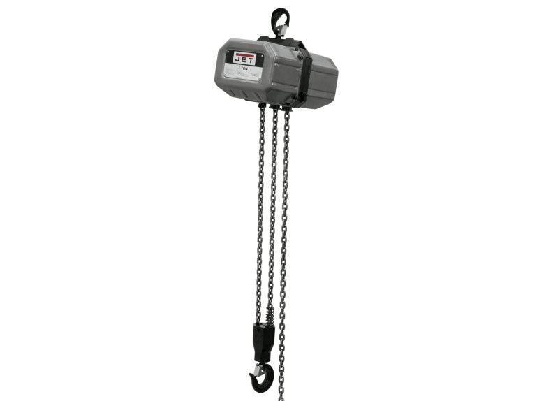 1-Ton Electric Chain Hoist 1-Phase 10' Lift | 1SS-1C-10 - Diamond Tool Store