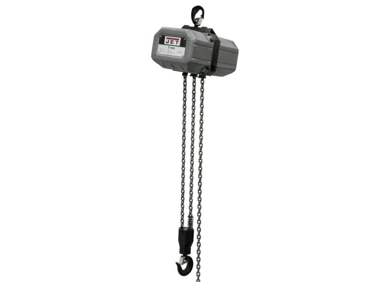 1-Ton Electric Chain Hoist 3-Phase 10' Lift | 1SS-3C-10 - Diamond Tool Store