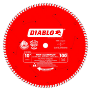10 in. x 100 Tooth Thin Aluminum Cutting Saw Blade - 4 per Order - Diamond Tool Store