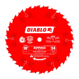 10 in. x 24 Tooth Ripping Saw Blade - 10Pack Diablo Tools