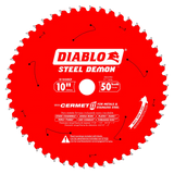 10 in. x 50 Tooth Cermet II Saw Blade for Metals and Stainless Steel - 5 pack Diablo Tools