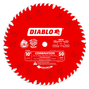 10 in. x 50 Tooth Combination Saw Blade - 6 per Unit Diablo Tools