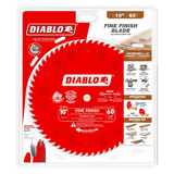 10 in. x 60 Tooth Fine Finish Saw Blade - 6 per Order Diablo Tools
