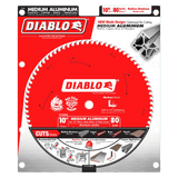 10 in. x 80 Tooth Medium Aluminum Saw Blade - 4 per Order Diablo Tools