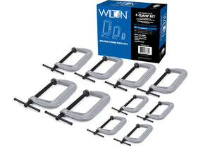 10-pc 140 Series C-Clamp Kit Wilton