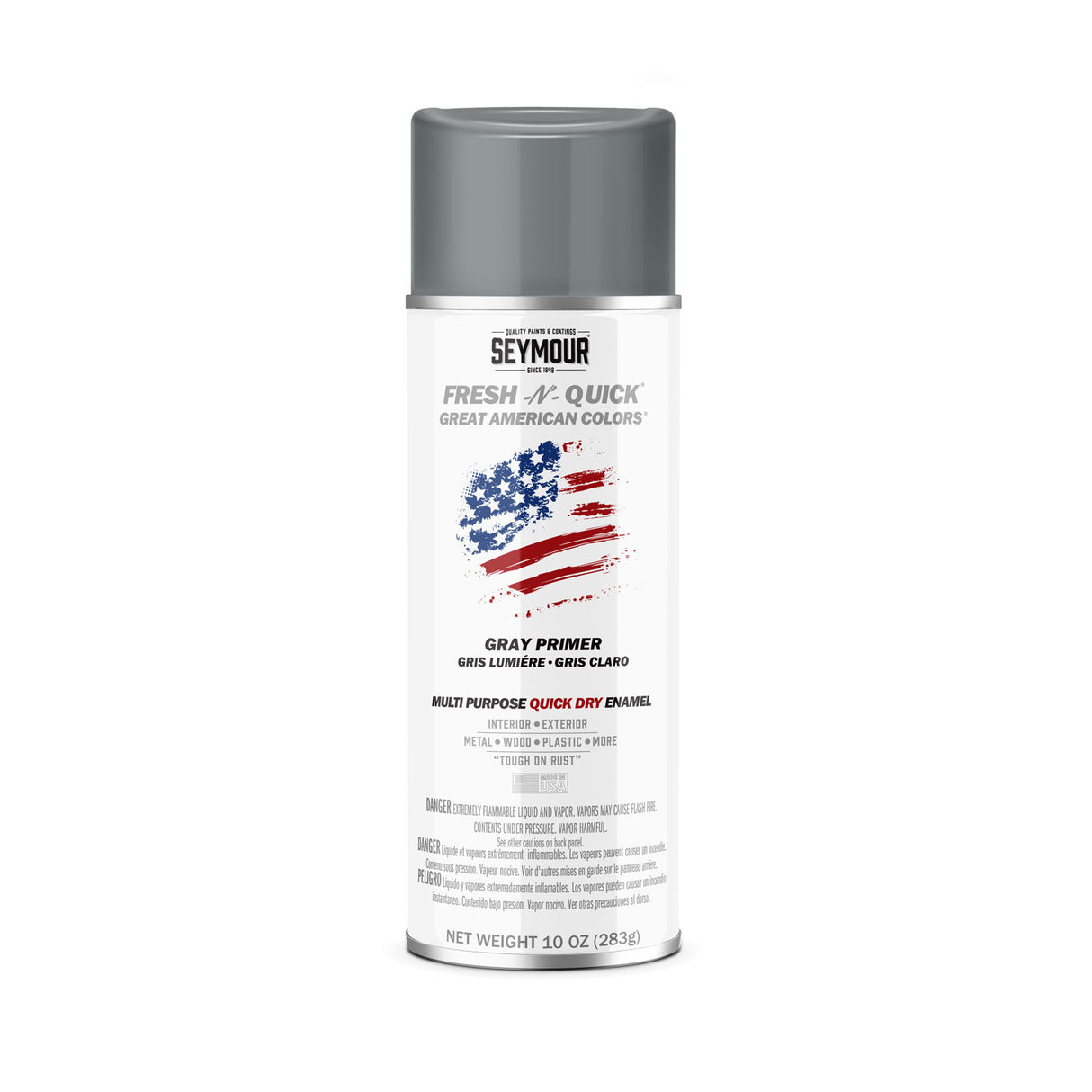 Fresh-N-Quick Multi-Purpose Spray Enamel - Case of 6 11-15 Seymour GRAY PRIMER