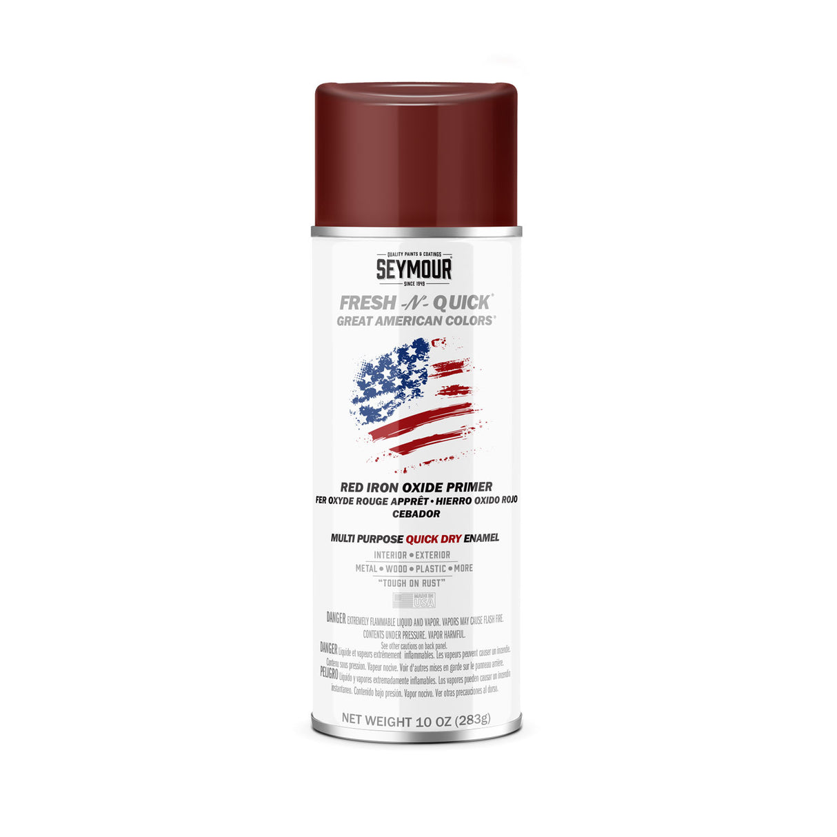 Fresh-N-Quick Multi-Purpose Spray Enamel - Case of 6 11-26 Seymour RED IRON OXIDE PRIMER