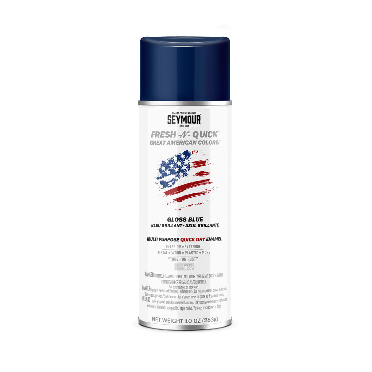 Fresh-N-Quick Multi-Purpose Spray Enamel - Case of 6 11-56 Seymour GLOSS BLUE