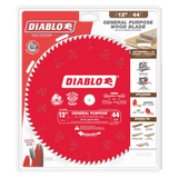 12 in. x 44 Tooth General Purpose Wood Saw Blade - 8 per Order Diablo Tools