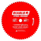 12 in. x 60 Tooth Cermet II Saw Blade for Metals and Stainless Steel - 4 per Order Diablo Tools