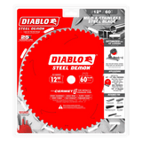 12 in. x 60 Tooth Cermet II Saw Blade for Metals and Stainless Steel - 4 per Order Diablo Tools