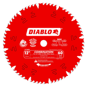 12 in. x 60 Tooth Combination Saw Blade - 5 per Order - Diamond Tool Store