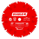 12 in. x 60 Tooth Combination Saw Blade - 5 per Order Diablo Tools