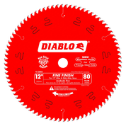 12 in. x 80 Tooth Fine Finish Saw Blade - 4 per Order - Diamond Tool Store
