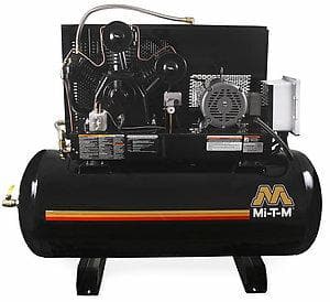 120 Gallon Two Stage Electric Duplex Air Compressor - ADS-23110-120H Mi-T-M