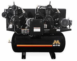 120 Gallon Two Stage Electric Duplex Air Compressor -AED-20315-120H Mi-T-M