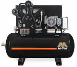 120 Gallon Two Stage Electric Duplex Air Compressor - AES-20315-120HM Mi-T-M