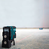 12V Max CXT® Lithium‑Ion Cordless Self‑Leveling Cross‑Line/4‑Point Red Beam Laser Makita