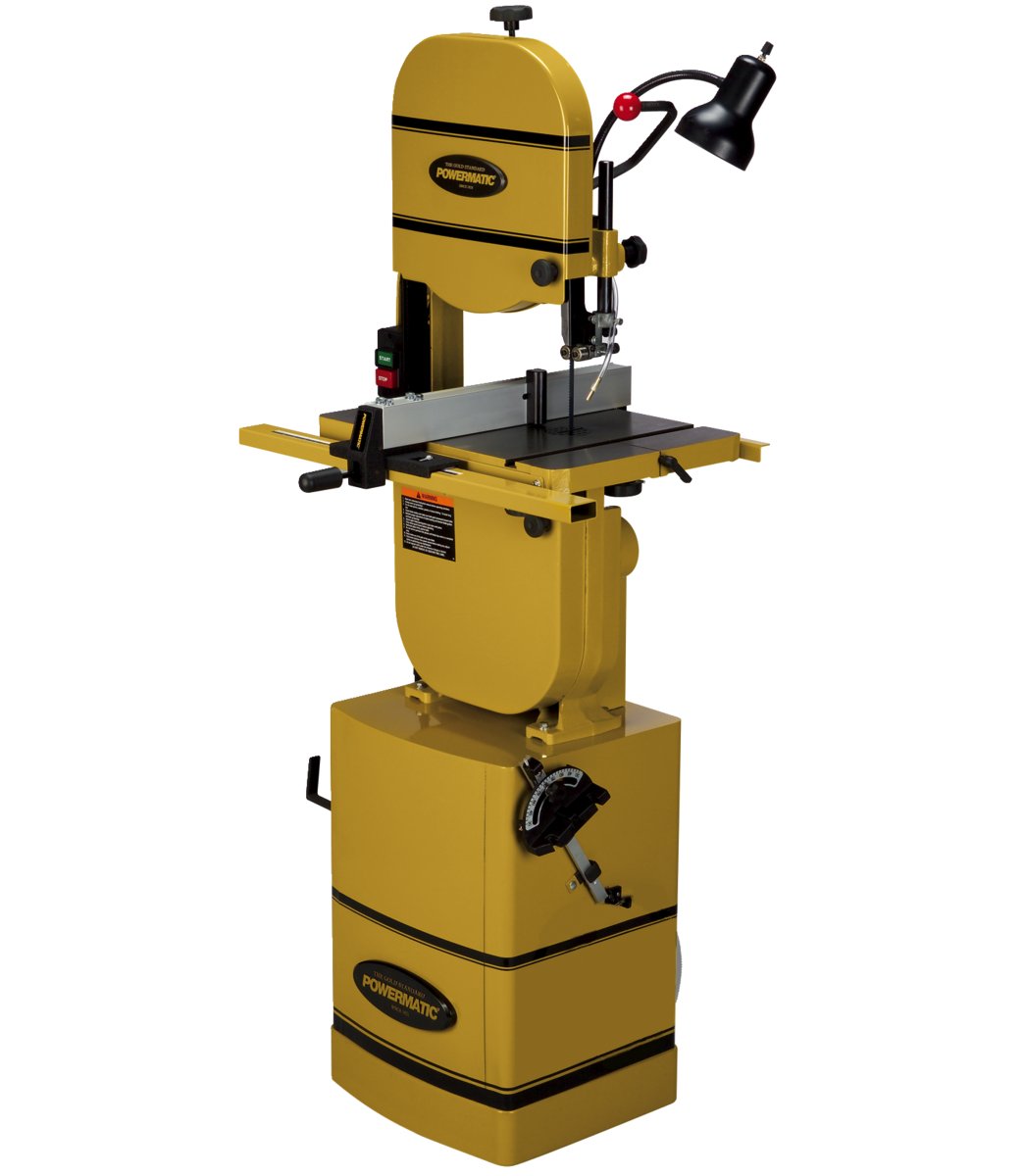 14" Bandsaw with Stand and Riser Block | PWBS-14CS - Diamond Tool Store