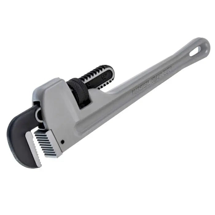 14“ Heavy-Duty Straight Aluminum Pipe Wrenches - Superior Tool