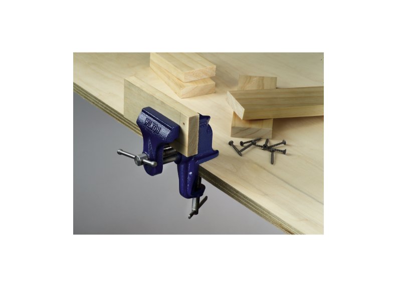 150, Bench Vise - Clamp-On Base, 3" Jaw Width, 2-1/2" Maximum Jaw Opening - Diamond Tool Store