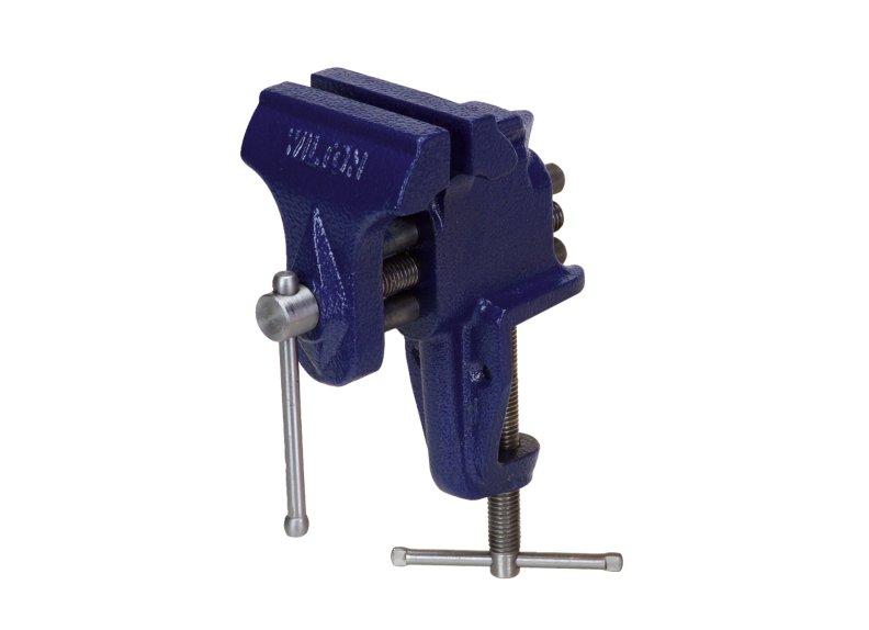 150, Bench Vise - Clamp-On Base, 3" Jaw Width, 2-1/2" Maximum Jaw Opening - Diamond Tool Store