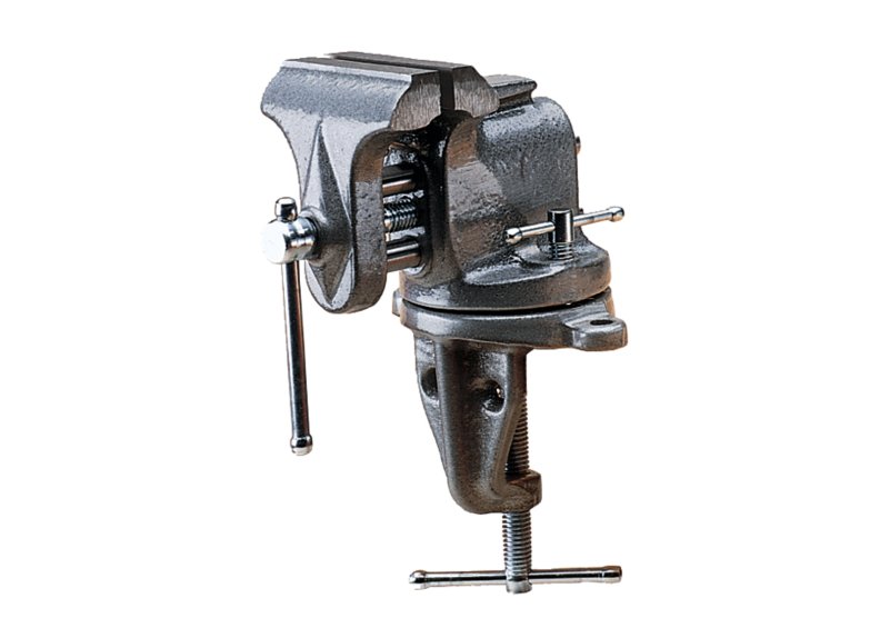 153, Bench Vise - Clamp-On Base, 3" Jaw Width, 2-1/2" Maximum Jaw Opening - Diamond Tool Store