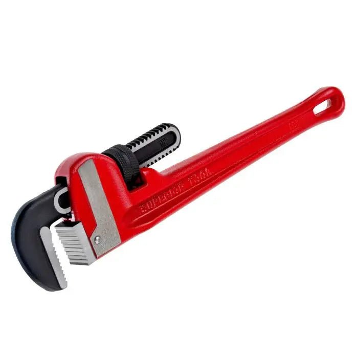 18“ Heavy-Duty Straight Cast-Iron Pipe Wrench - Superior Tool