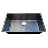 18g Micro Radius 32×18 Single Bowl Undermount Stainless Steel Kitchen Sink Dakota Sinks
