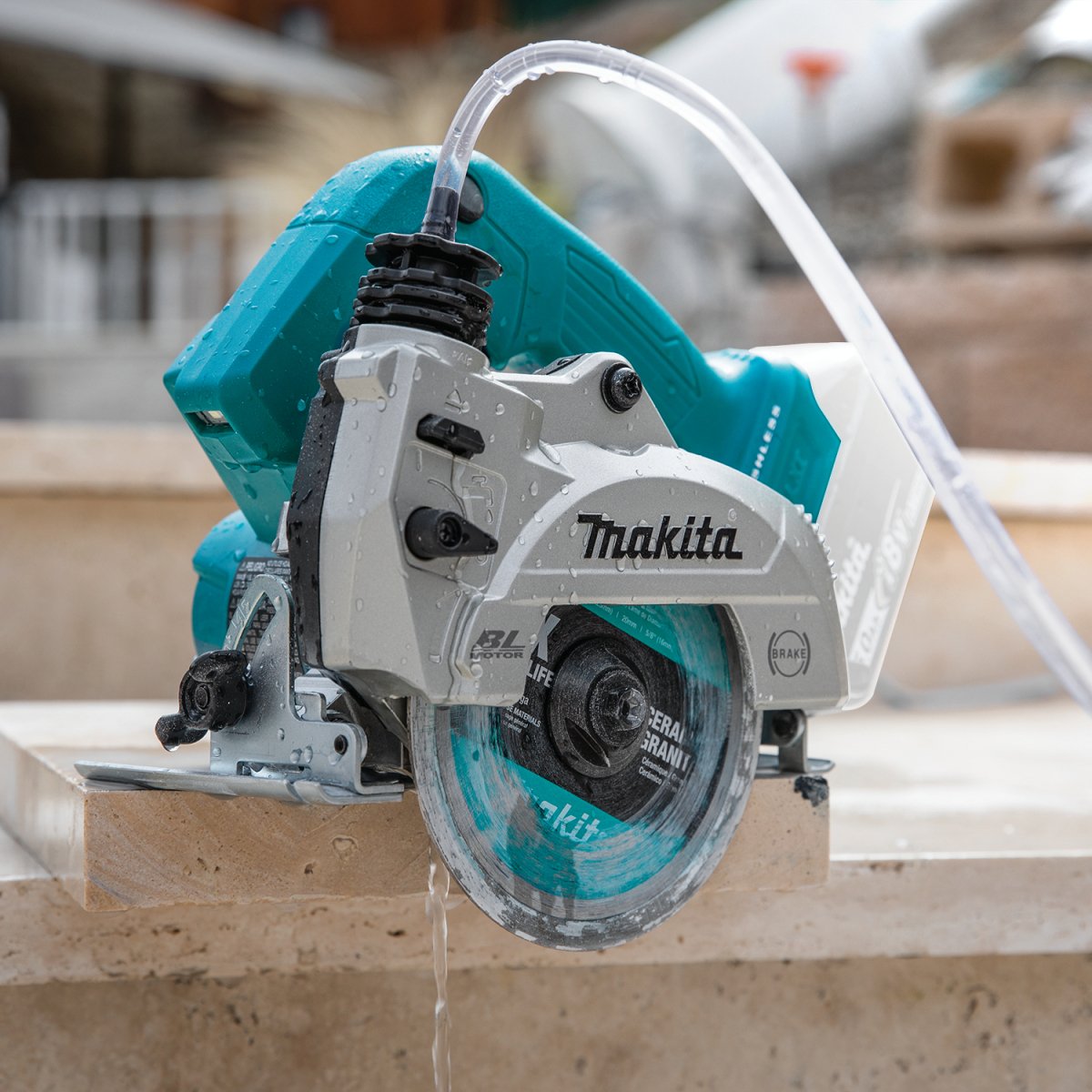 18V LXT® Lithium-Ion Brushless Cordless 5" Wet/Dry Masonry Saw (Tool Only) Makita