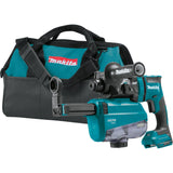 18V LXT® Lithium‑Ion Brushless Cordless 11/16" AVT® Rotary Hammer, accepts SDS‑PLUS bits, AWS® Capable XRH12ZW Makita Tool w/ HEPA Dust Extractor