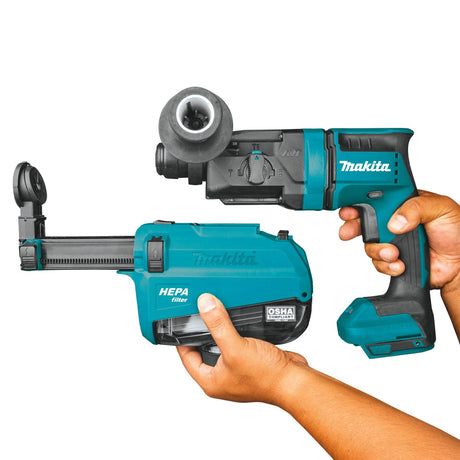 18V LXT® Lithium‑Ion Brushless Cordless 11/16" AVT® Rotary Hammer, accepts SDS‑PLUS bits, AWS® Capable Makita