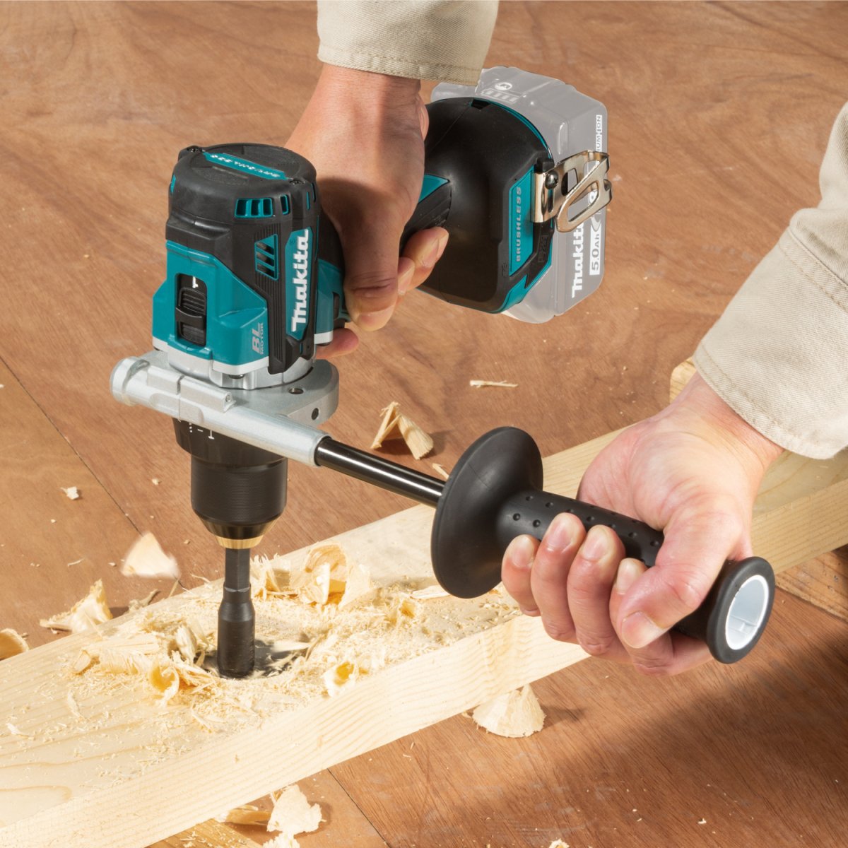 18V LXT® Lithium‑Ion Brushless Cordless 1/2" Driver‑Drill Makita