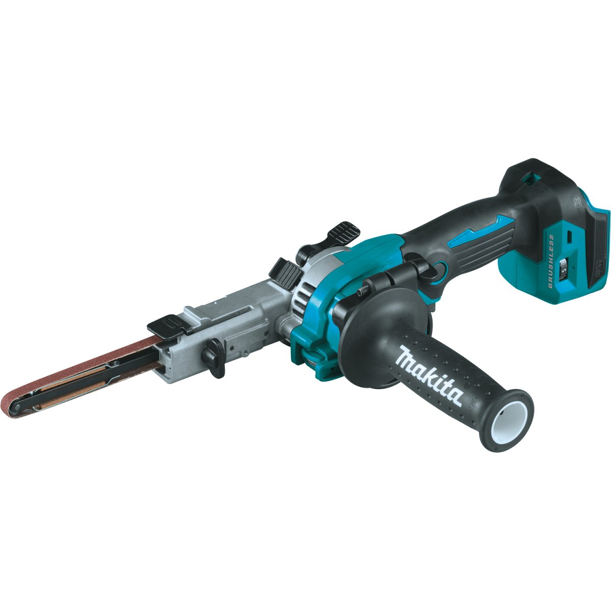 18V LXT® Lithium‑Ion Brushless Cordless 3/8" x 21" Detail Belt Sander XSB01TJ Makita Kit