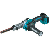 18V LXT® Lithium‑Ion Brushless Cordless 3/8" x 21" Detail Belt Sander XSB01TJ Makita Kit