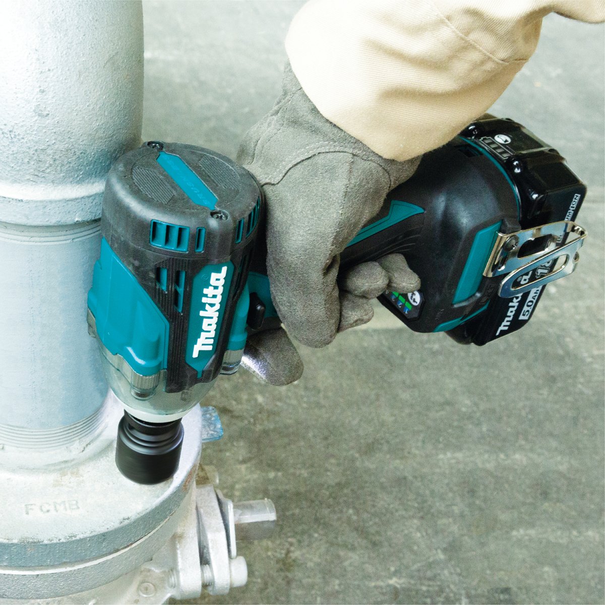 18V LXT® Lithium‑Ion Brushless Cordless 4‑Speed 1/2" Sq. Drive Impact Wrench w/ Friction Ring Anvil Makita
