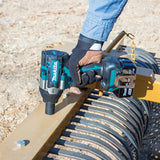 18V LXT® Lithium‑Ion Brushless Cordless 4‑Speed Mid‑Torque 1/2" Sq. Drive Impact Wrench w/ Detent Anvil Makita