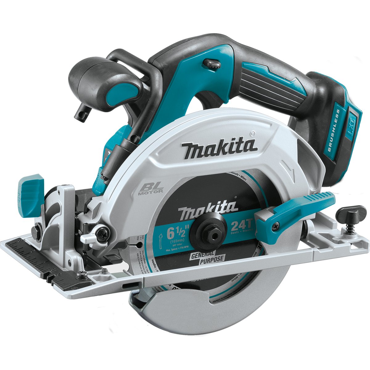 18V LXT® Lithium‑Ion Brushless Cordless 6‑1/2" Circular Saw XSH03Z Makita Tool Only
