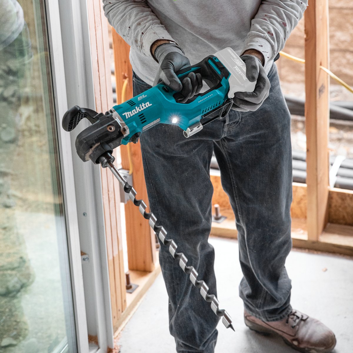 18V LXT® Lithium‑Ion Brushless Cordless 7/16" Hex Right Angle Drill Makita