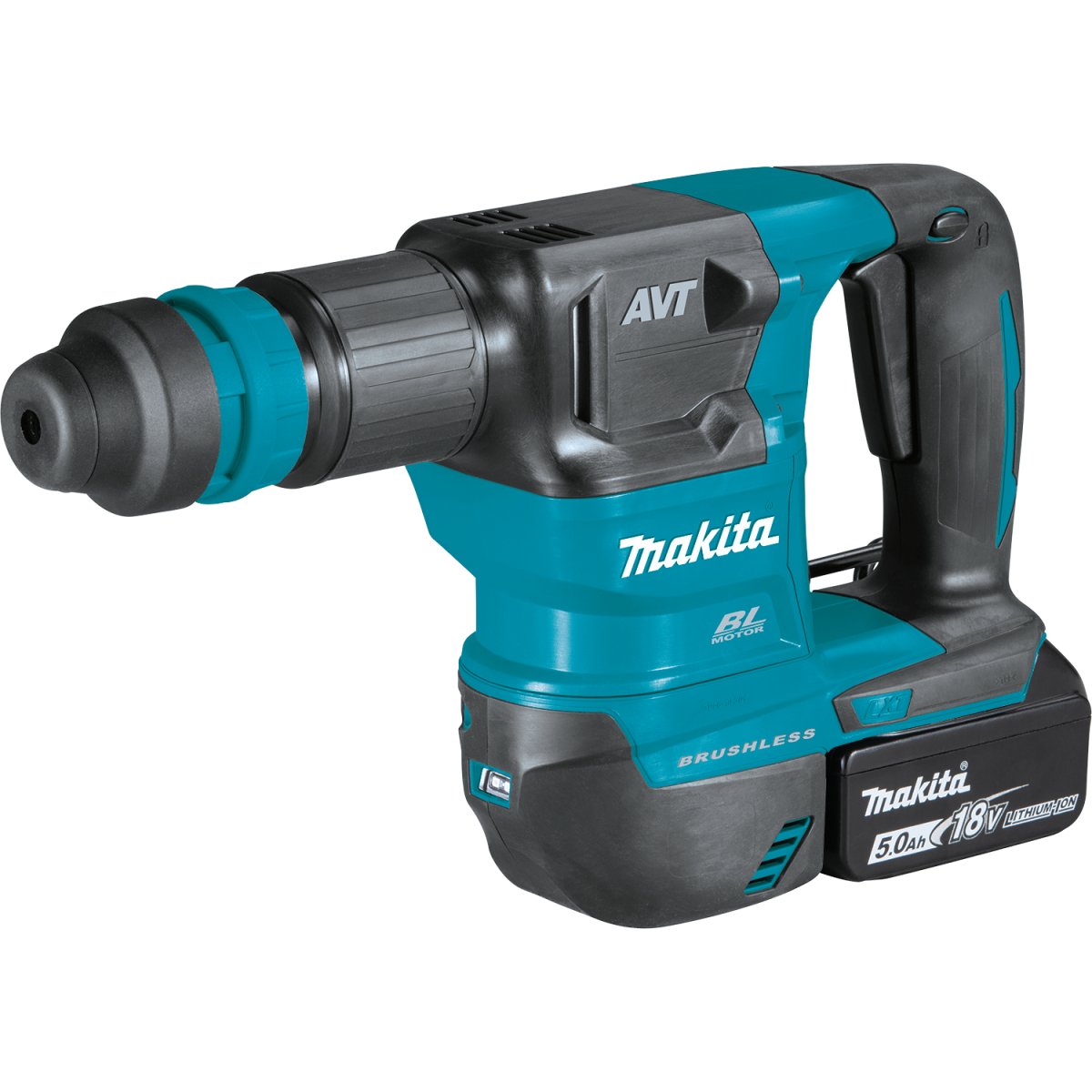 18V LXT® Lithium‑Ion Brushless Cordless AVT® Power Scraper, accepts SDS‑PLUS Makita