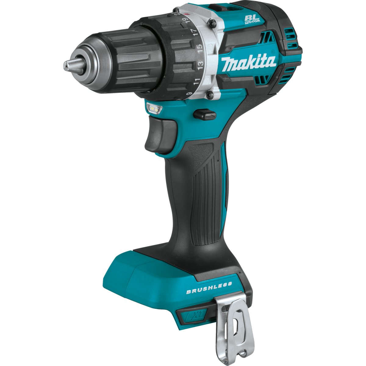 18V LXT® Lithium‑Ion Compact Brushless Cordless 1/2" Driver‑Drill (2.0Ah) XFD12Z Makita Tool Only
