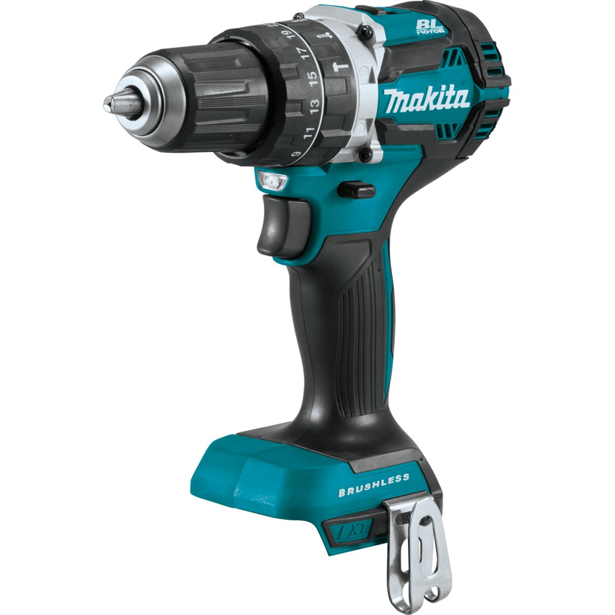 18V LXT® Lithium‑Ion Compact Brushless Cordless 1/2" Hammer Driver‑Drill (5.0Ah) Makita