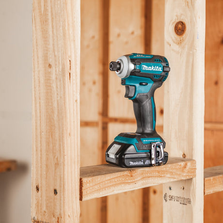 18V LXT® Lithium‑Ion Compact Brushless Cordless Quick‑Shift Mode™ 4‑Speed Impact Driver Kit (2.0Ah) Makita