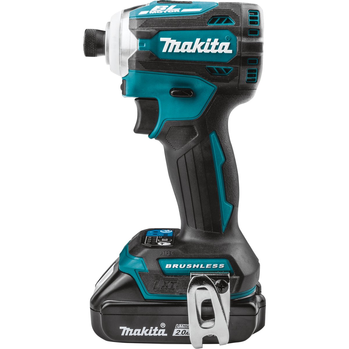 18V LXT® Lithium‑Ion Compact Brushless Cordless Quick‑Shift Mode™ 4‑Speed Impact Driver Kit (2.0Ah) Makita