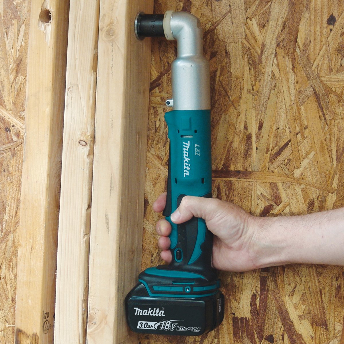 18V LXT® Lithium‑Ion Cordless 3/8" Sq. Drive Angle Impact Wrench Makita