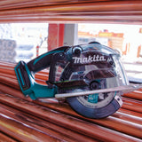 18V LXT® Lithium‑Ion Cordless 5‑3/8" Metal Cutting Saw, with Electric Brake and Chip Collector Makita